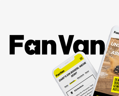FanVan Logo mit Handies