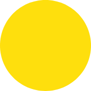 Icon App Entwicklung - gelber Kreis